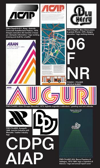 F NR (Fondi Nicola Russo). Della grafica di provincia. Vol. 6 - Francesco E. Guida, Lorenzo Grazzani, Michele Galluzzo - Libro AIAP (Milano) 2015, CDPG Folders | Libraccio.it