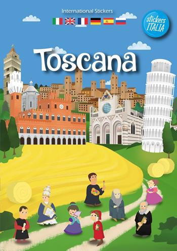 Toscana sticker book. Ediz. multilingue - Andrea Francesco Tessarolo - Libro Burian 2017 | Libraccio.it