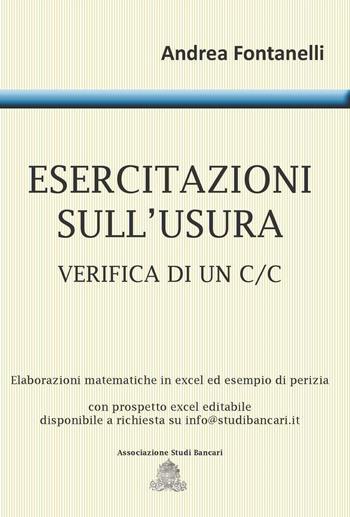 Esercitazioni sull'usura. Verifica di un c/c - Andrea Fontanelli - Libro ASB 2015 | Libraccio.it