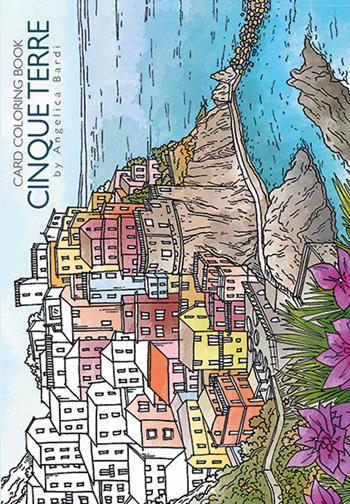 Cinque Terre. Ediz. italiana e inglese - Lalli - Libro Toscana Book 2018, Card coloring book | Libraccio.it