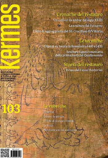 Kermes. La rivista del restauro. Vol. 103  - Libro Kermes 2016 | Libraccio.it