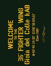 Welcome to the 36th Fighter Wing Gioia del Colle ItAB. Ediz. italiana e inglese