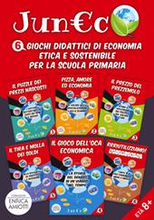 Juneco. 6 Giochi Didattici di economia etica e sostenibile. Con 2 guide docente. Per la scuola primaria
