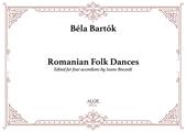 Romanian folk dances. Edited for accordions. Spartito