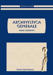 Archivistica generale. Primi elementi