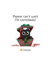 Pepper can't wait for Christmas! Con audiolibro in inglese