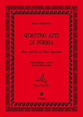 Quattro atti di poesia. Note critiche su Nino Tesoriere