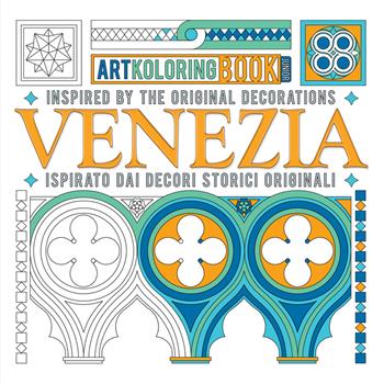 Venezia. Inspired by the original decorations-Ispirato dai decori storici originali. Artkoloring book Junior. Ediz. dialetto veneziano e inglese - Max Monteduro - Libro Tomato Publishing 2023 | Libraccio.it