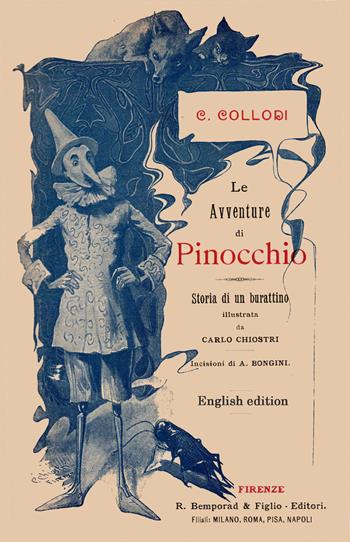 The adventures of Pinocchio - Carlo Collodi - Libro Ab Edizioni e Comunicazioni 1901 | Libraccio.it