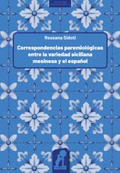 Correspondencias paremiológicas entre la variedad siciliana mesinesa y el español