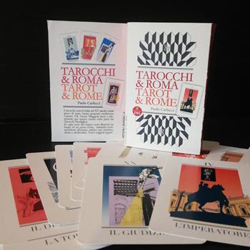 Tarocchi & Roma-Tarot & Rome. Ediz. bilingue. Con mazzo di 22 carte - Paolo Carlucci - Libro Bernacca Immagine 2024 | Libraccio.it