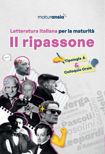Letteratura italiana per la maturità. Il ripassone - 4STUDENTS srl, C. Gandi - Libro MaturAnsia 2025, Ripassoni | Libraccio.it