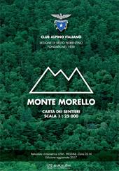 Monte Morello. Carta dei sentieri. Scala 1:25.000