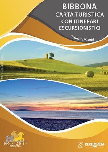 Bibbona. Carta turistica con itinerari escursionistici. Scala 1:15.000  - Libro DREAm Italia 2019 | Libraccio.it