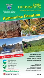 Appennino Faentino. Carta escursionistica 1:25.000. Nuova ediz.