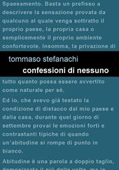 Confessioni di nessuno