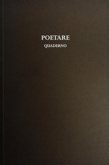 Poetare. Quaderno  - Libro Samuele 2021, Scilla | Libraccio.it
