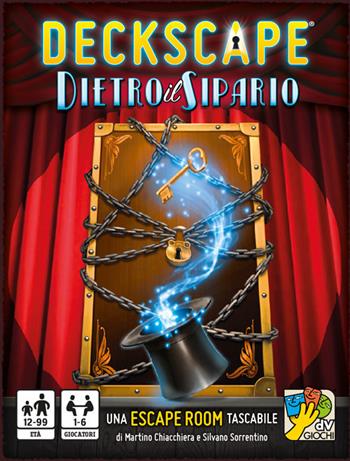 Deckscape. Dietro il sipario. Carte - Martino Chiacchiera, Silvano Sorrentino - Libro dV Giochi 2022 | Libraccio.it