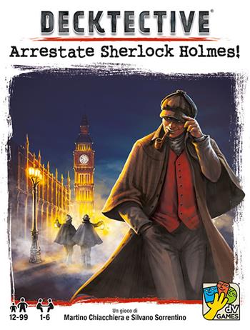 DECKTECTIVE - Arrestate Sherlock Holmes!. Gioco da tavolo  dV Giochi 2023 | Libraccio.it