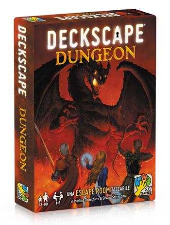 Deckscape (12) - Dungeon. Gioco da tavolo  dV Giochi 2025 | Libraccio.it
