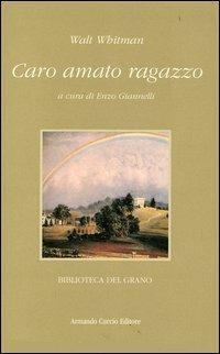 Caro amato ragazzo. Lettere d'amore a un giovane vetturino 1868-1880 - Walt Whitman - Libro Curcio 2006, Biblioteca del grano | Libraccio.it