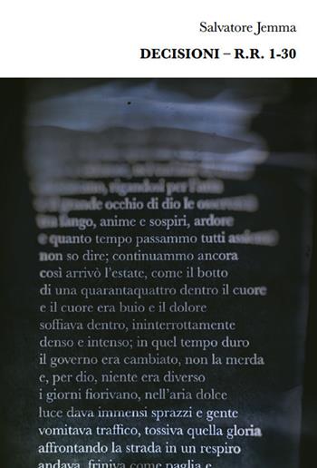 Decisioni. R.R. 1-30 - Salvatore Jemma - Libro Bohumil 2020 | Libraccio.it