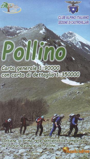 Pollino. Carta generale 1:90.000. Con carta di dettaglio 1:35.000 - Emanuele Pisarra - Libro Prometeo 2015 | Libraccio.it