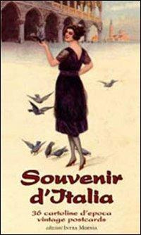 Souvenir d'Italia. 36 cartoline d'epoca vintage postcards. Ediz. illustrata  - Libro Intra Moenia 2009 | Libraccio.it