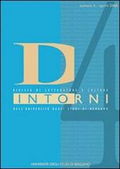 Dintorni. Rivista di letterature e culture dell'Università degli studi di Bergamo. Vol. 4: Luoghi. Topografie e stratificazioni.