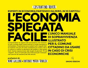 L'economia spiegata facile - Costantino Rover - Libro Gingko Edizioni 2019 | Libraccio.it