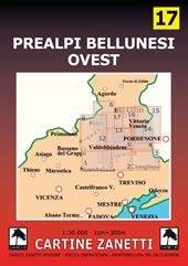 Prealpi bellunesi ovest 1:30.000