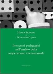 Interventi pedagogici nell'ambito della cooperazione internazionale