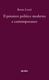 Il pensiero politico moderno e contemporaneo