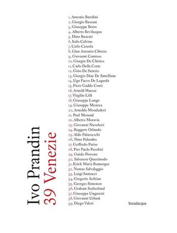 39 Venezie  - Libro Lineadacqua 2017 | Libraccio.it