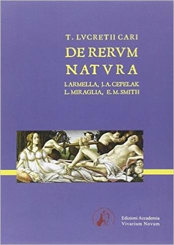 De rerum natura. Per i Licei e gli Ist. magistrali - Tito Lucrezio Caro - Libro Edizioni Accademia Vivarium Novum 2008 | Libraccio.it