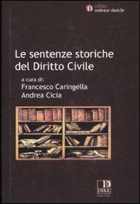 Le sentenze storiche del diritto civile  - Libro Dike Giuridica 2008, Sentenze storiche | Libraccio.it