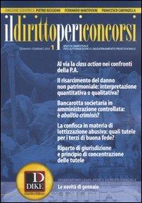 Il diritto per i concorsi (2010). Vol. 1  - Libro Dike Giuridica 2010 | Libraccio.it