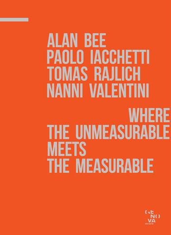 A. Bee, P. Iacchetti, T. Rajlich, N. Valentini. Where the unmeasurable meets the measurable. Catalogo della mostra. Ediz. illustrata  - Libro ABC-Arte 2020 | Libraccio.it