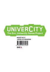 Univercity. The eco-univercity Genoa project