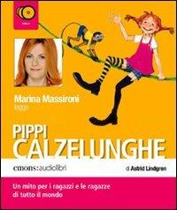 Pippi Calzelunghe letto da Marina Massironi. Audiolibro. 2 CD Audio - Astrid Lindgren - Libro Emons Edizioni 2007, Ragazzi | Libraccio.it