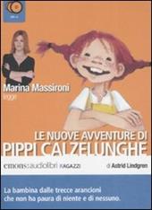 Pippi Calzelunghe. Seconda parte letto da Marina Massironi. Audiolibro. 3 CD Audio