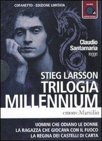 Trilogia Millennium letto da Claudio Santamaria. Audiolibro. 2 CD Audio formato MP3. Ediz. limitata - Stieg Larsson - Libro Emons Edizioni 2011 | Libraccio.it