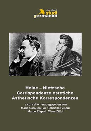 Heine-Nietzsche. Corrispondenze estetiche-Ästhetische Korrespondenzen. Ediz. bilingue  - Libro Istituto Italiano di Studi Germanici 2019 | Libraccio.it