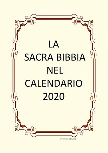 Calendario 2020 - Lucia Tenace - Libro Malatesta 2020 | Libraccio.it