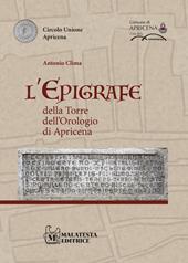 L'epigrafe della torre dell'orologio di Apricena