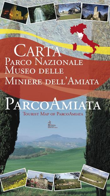 Carta Parco Nazionale Museo delle Miniere dell'Amiata. Riproduce in scala 1: 120.000 l'intera zona - Cesare Moroni - Libro Cesare Moroni Editore 2023 | Libraccio.it