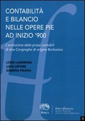 Contabilità e bilancio nelle opere pie a inizio '900. L'evoluzione delle prassi contabili di due Congreghe di origine borbonica