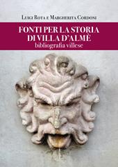 Fonti per la storia di Villa d'Almè. Bibliografia villese