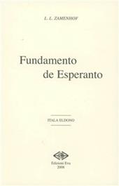 Fundamento de esperanto. Testo esperanto a fronte