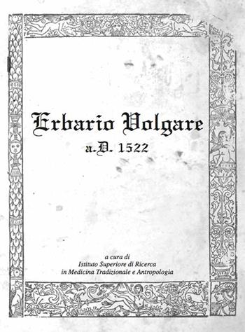 Erbario volgare a.D. 1522 - Anonimo - Libro Morphema Editrice 2015, Perle senza tempo | Libraccio.it